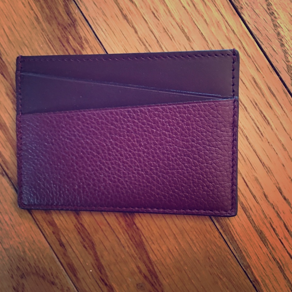 Everlane Pebbled Leather Card Case